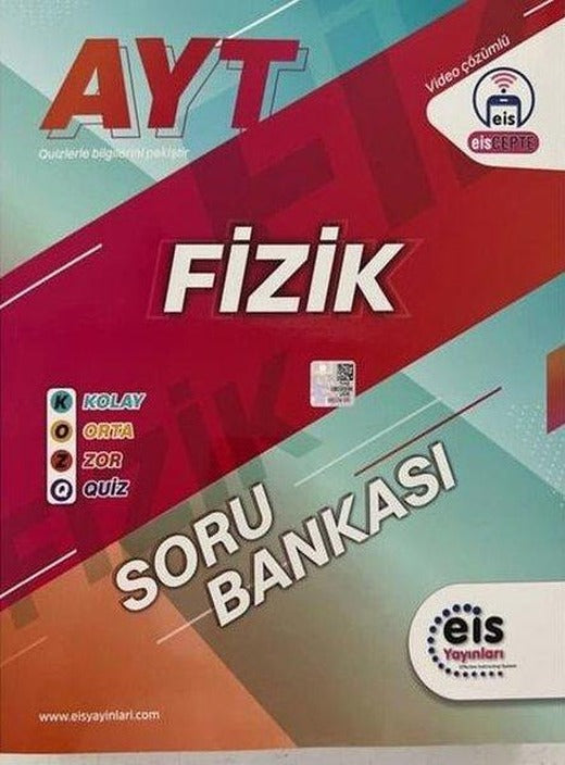AYT Fizik KOZ Serisi Soru Bankası | Eis Yayınları (İnce Kapak)