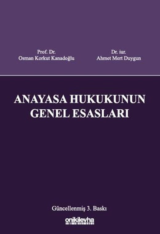 Anayasa Hukukunun Genel Esasları