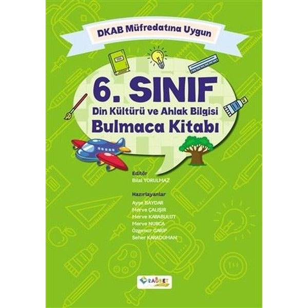 6. Sınıf Din Kültürü ve Ahlak Bilgisi Bulmaca Kitabı