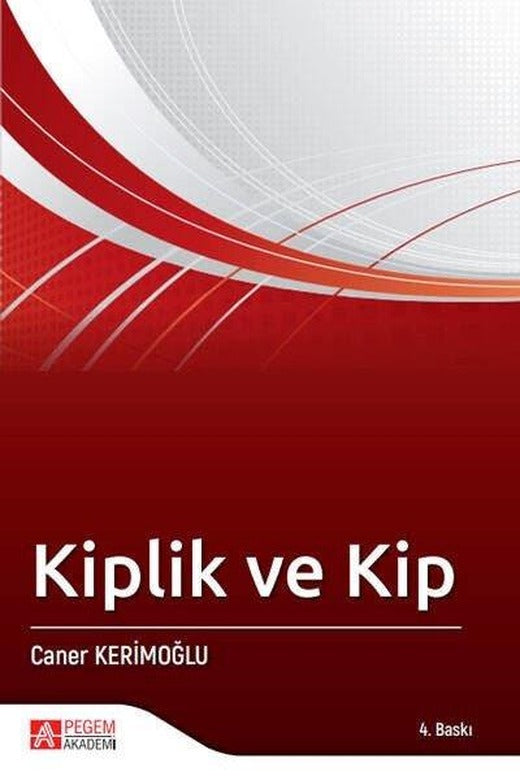 Kiplik ve Kip | Pegem Akademi Yayıncılık (İnce Kapak)