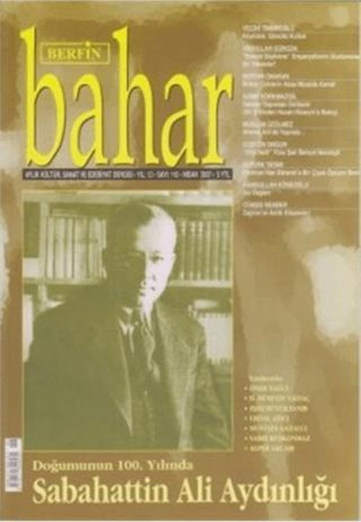 Berfin Bahar Aylık Kültür, Sanat ve Edebiyat Dergisi Sayı: 110 | Berfin Bahar Dergisi (Ciltsiz)