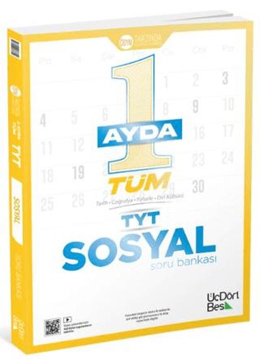 2026 1 Ayda Tüm TYT Sosyal Soru Bankası
