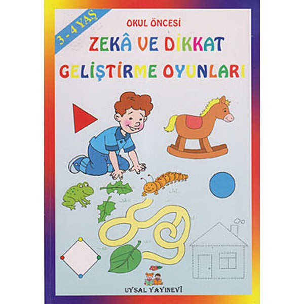 Okul Öncesi Zeka ve Dikkat Geliştirme Oyunları - 3-4 Yaş