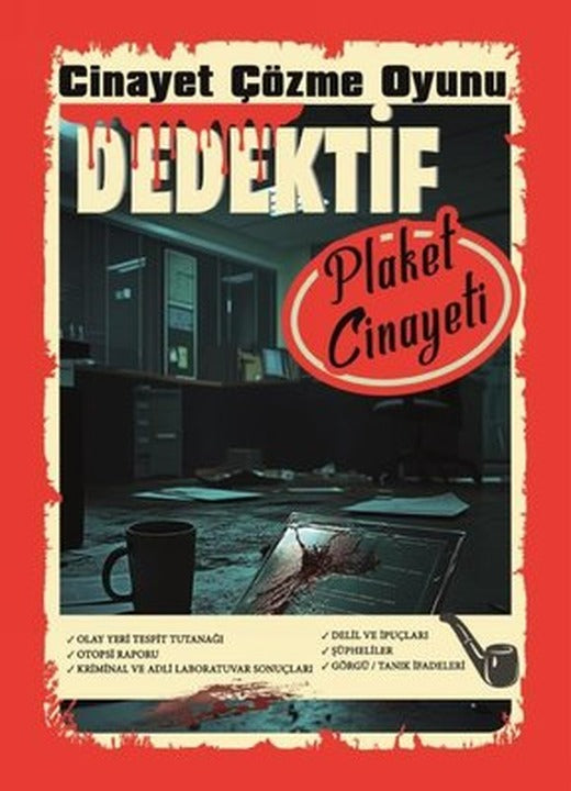 Plaket Cinayeti - Dedektif Cinayet Çözme Oyunu | Kolektif (İnce Kapak)