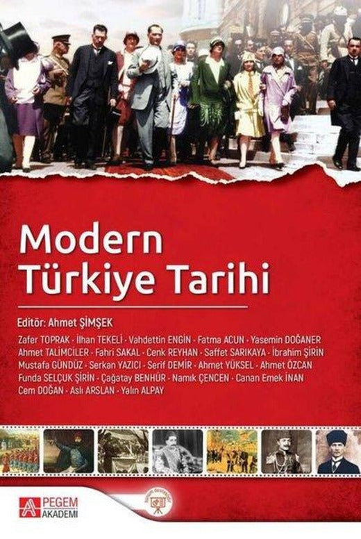 Modern Türkiye Tarihi | Pegem Akademi Yayıncılık (İnce Kapak)