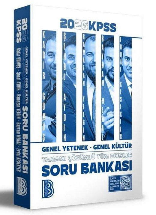 2026 KPSS Tüm Dersler Tamamı Çözümlü Soru Bankası | Benim Hocam Yayınları (İnce Kapak)