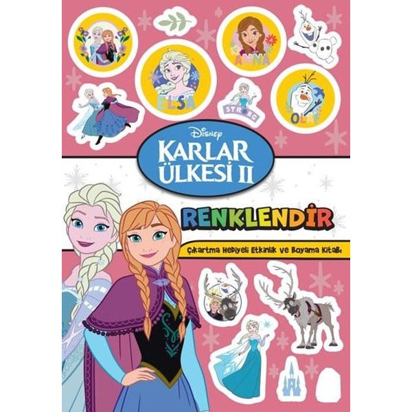 Disney Karlar Ülkesi 2 - Renklendir Boyama Kitabı | Doğan Çocuk (İnce Kapak)