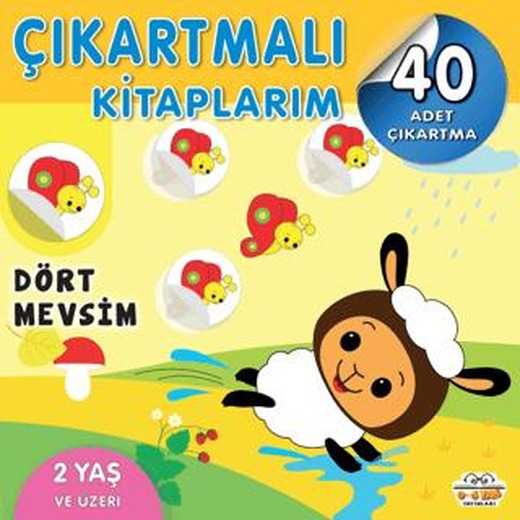 Çıkartmalı Kitaplarım - Dört Mevsim
