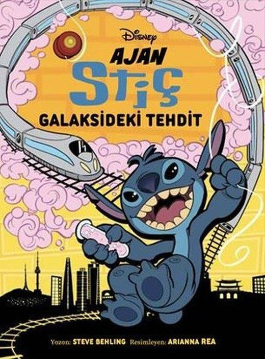 Disney Ajan Stiç - Galaksideki Tehdit | Beta Kids (İnce Kapak)