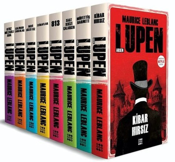 Arsen Lüpen - 8 Kitap Takım | Dokuz Yayınları