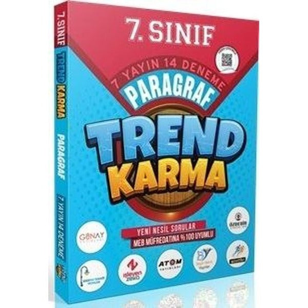Trend Karma 7.Sınıf Paragraf Denemeleri | Trend Karma (İnce Kapak)