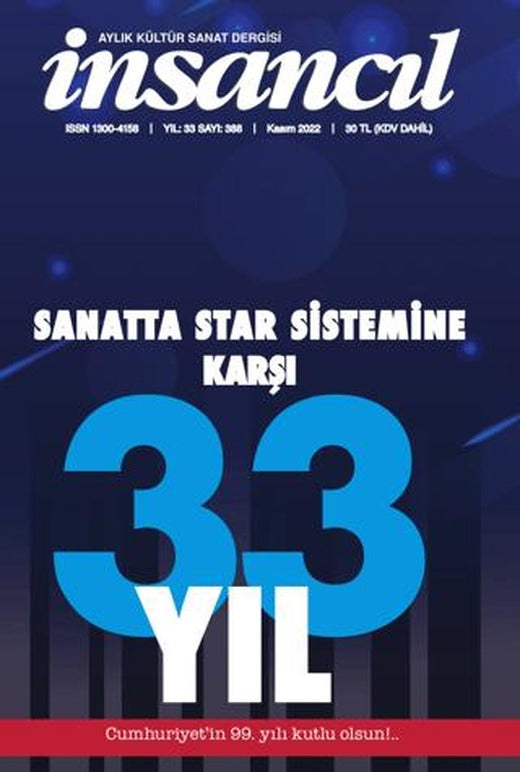 İnsancıl Aylık Kültür Sanat Dergisi Sayı: 388 Kasım 2022 | İnsancıl Dergisi Yayınları (Ciltsiz)