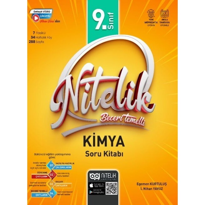 9. Sınıf Beceri Temelli Kimya Soru Kitabı