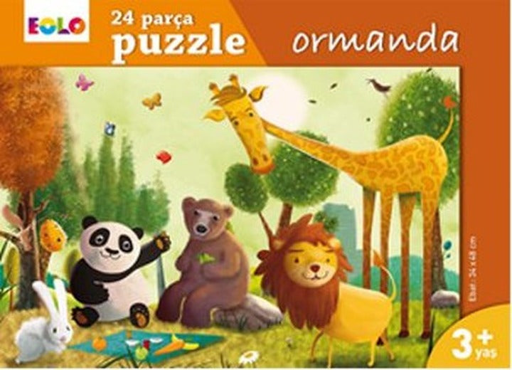 Eolo 24 Parça Puzzle - Ormanda | Eolo