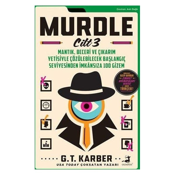 Murdle Cilt 3 - Cinayet Bulmacaları Serisi | Olimpos Yayınları (İnce Kapak)