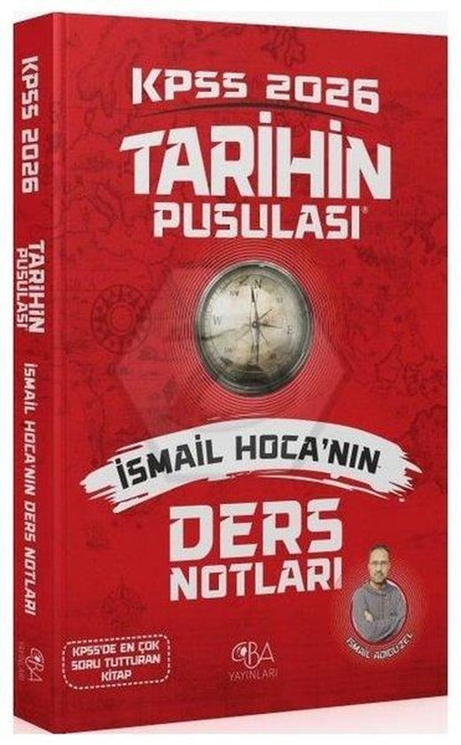 2026 KPSS Tarihin Pusulası Ders Notları | CBA Yayınları (İnce Kapak)
