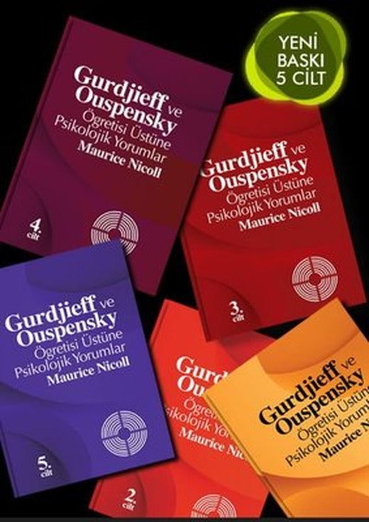 Gurdjieff ve Ouspensky'nin Öğretisi Üstüne Psikolojik Yorumlar Seti - 5 Kitap Takım | Ruh ve Madde Yayıncılık (İnce Kapak)