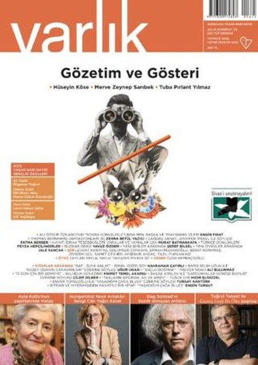 Varlık Edebiyat ve Kültür Dergisi Sayı: 1414 Temmuz 2025 | Varlık Dergisi Yayınları (Ciltsiz)