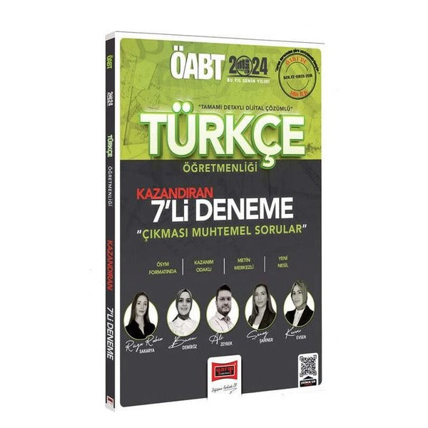 2024 ÖABT Türkçe Öğretmenliği Kazandıran 7 Deneme | Yargı Yayınevi (Ciltsiz)