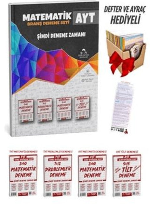 2025 AYT Matematik Deneme Sınavı Seti + Defter Hediyeli | Ders Ortamı Yayınları (Ciltsiz)