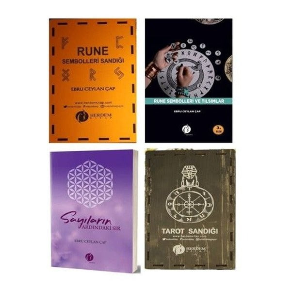 Herdem Astroloji Seçkisi Seti - 2 Kitap 2 Kutulu Kart | Herdem Kitap (İnce Kapak)