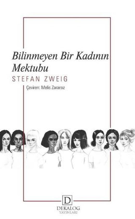 Bilinmeyen Bir Kadının Mektubu | Dekalog Yayınları (Ciltsiz)