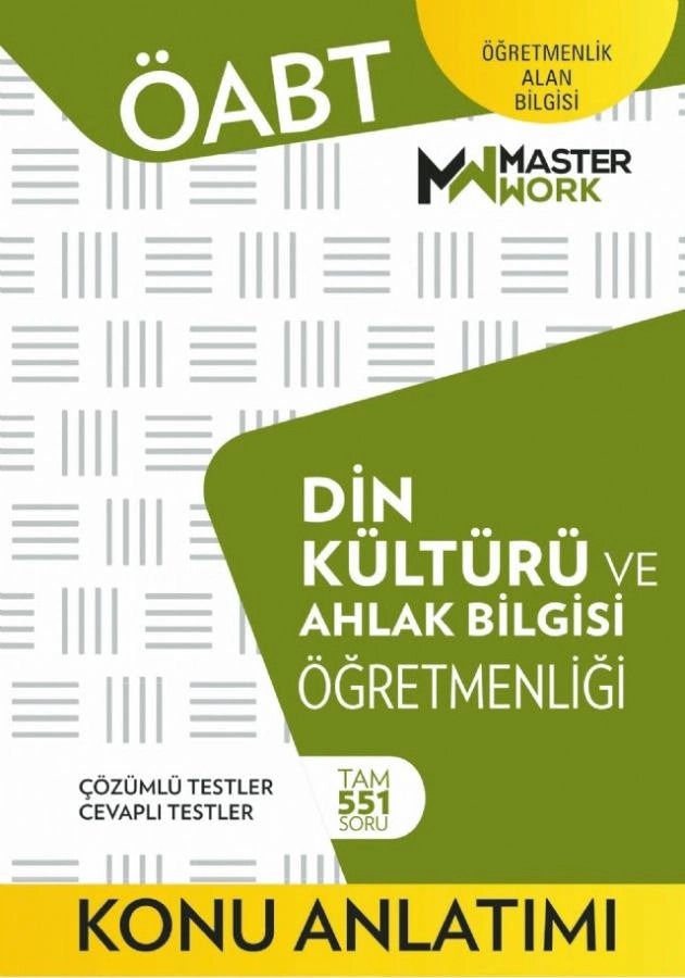 ÖABT Din Kültürü ve Ahlak Bilgisi Öğretmenliği Konu Anlatımı