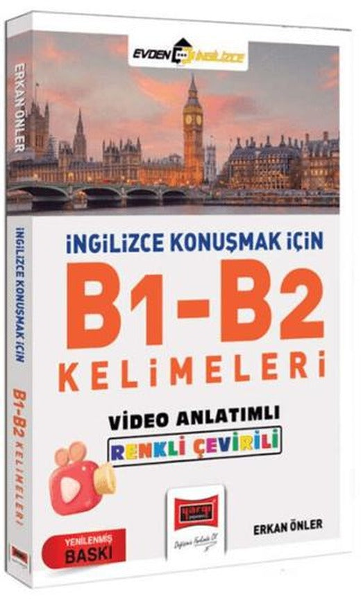 İngilizce Konuşmak İçin B1-B2 Kelimeleri Video Anlatımlı Renkli Çeviri
