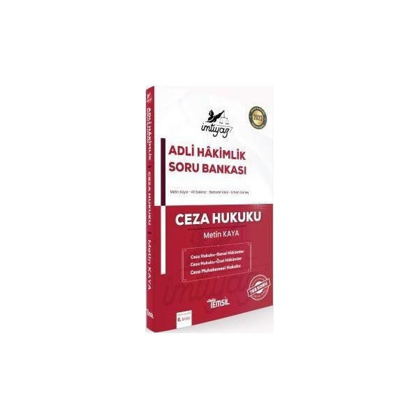 İmtiyaz Ceza Hukuku Soru Bankası | Temsil Kitap (Ciltsiz)