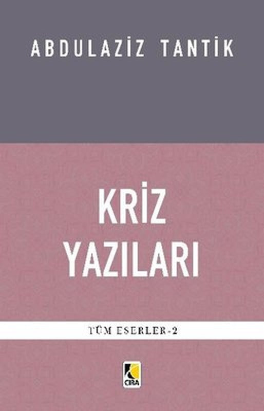 Kriz Yazıları | Çıra Yayınları