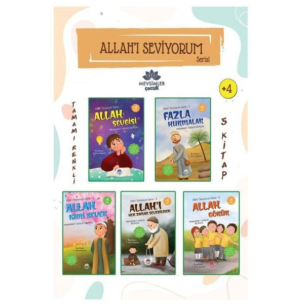 Allah'ı Seviyorum Serisi Seti - 5 Kitap Takım | Mevsimler Çocuk