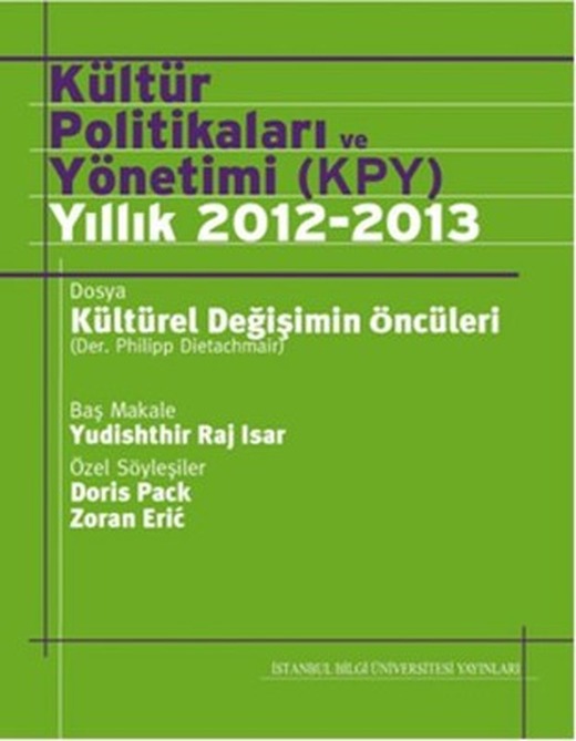 Kültür Politikaları ve Yönetimi (KPY) | İstanbul Bilgi Üniv.Yayınları
