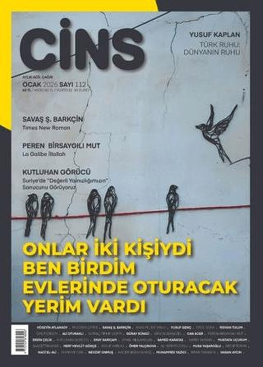 Cins Aylık Dergi Sayı: 112 Ocak 2025 | Cins Dergisi (Ciltsiz)