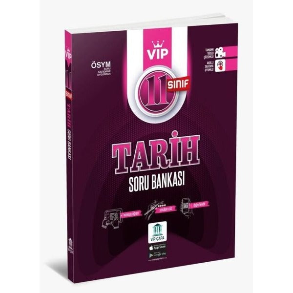 11. Sınıf Tarih Soru Bankası | Çapa Yayınları (İnce Kapak)