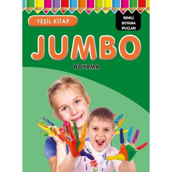 Jumbo Boyama - Yeşil Kitap | Parıltı Yayınları