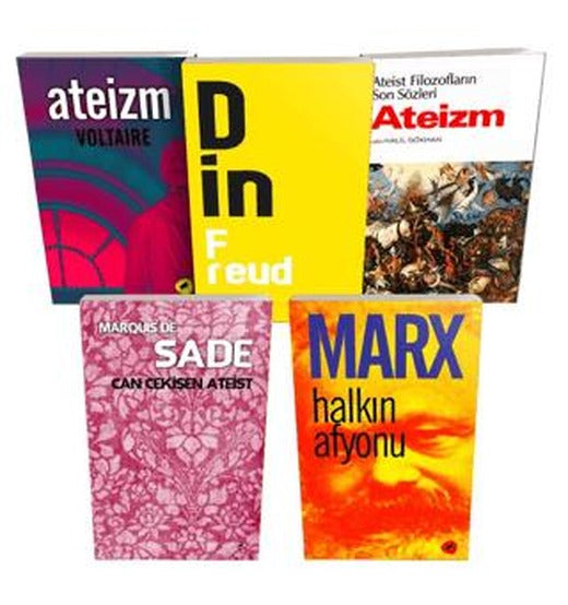 Din ve Ateizm Seti (5 Kitap Takım) | Kafe Kültür Yayıncılık (Ciltsiz)