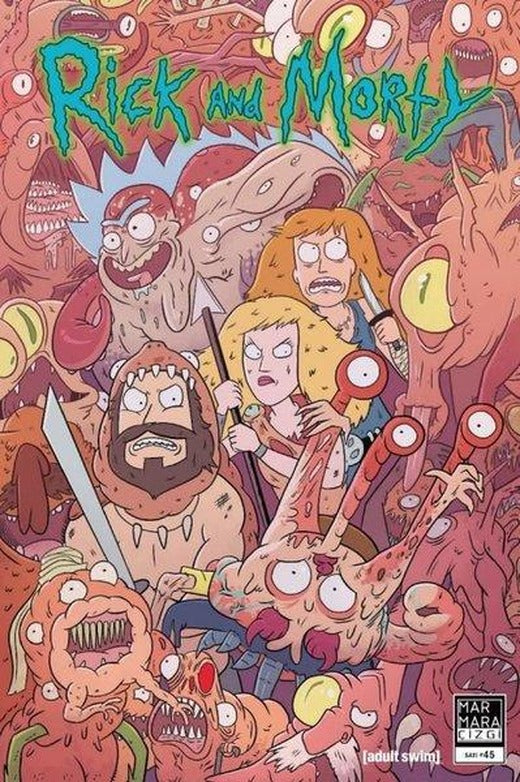 Rick and Morty 45 | Marmara Çizgi (İnce Kapak)