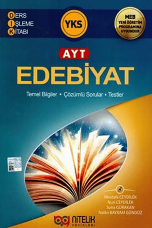 Nitelik YKS AYT Edebiyat Ders İşleme Kitabı | Nitelik Yayınları (Ciltsiz)