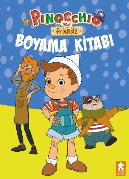 Pinocchio and Friends - Boyama Kitabı 3 | Eksik Parça Yayınları (İnce Kapak)  - Resim 1