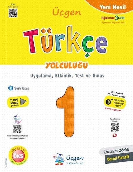1.Sınıf Yeni Nesil Türkçe Yolculuğu | Üçgen Yayıncılık (İnce Kapak)  - Resim 1