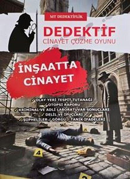 İnşaatta Cinayet - Dedektif Cinayet Çözme Oyunu | MT Dedektiflik (İnce Kapak)  - Resim 1