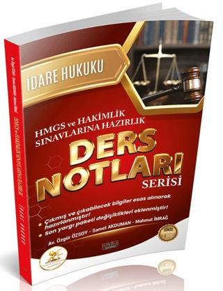 HUKAL HMGS - Hakimlik İdare Hukuku Ders Notları | Savaş Yayınevi (Ciltsiz)  - Resim 1