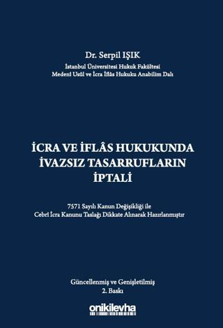 İcra ve İflas Hukukunda İvazsız Tasarrufların İptali Davası