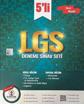 5`li LGS Deneme Sınav Seti - Kolektif kitap kapağı