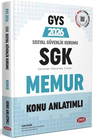 Sosyal Güvenlik Kurumu (SGK) Memur GYS Konu Anlatımlı
