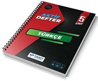 5.Sınıf Türkçe Aktif Defter - Kolektif kitap kapağı