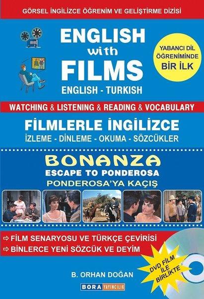 English with Films Bonanza-Escape to Panderosa-Dvd Film ile Birlikte | Bora Yayıncılık (İnce Kapak)  - Resim 1