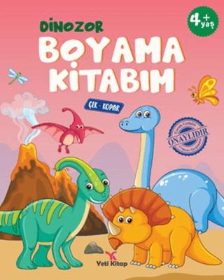 Dinozor Boyama Kitabım | Yeti Kitap (Ciltsiz)  - Resim 1