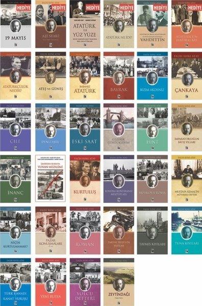 Falih Rıfkı Atay Tüm Kitapları Seti - 34 Kitap Takım | Pozitif Yayıncılık (İnce Kapak)  - Resim 1