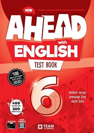 6. Sınıf Ahead With English Test Book - Meryem Yılmaz kitap kapağı